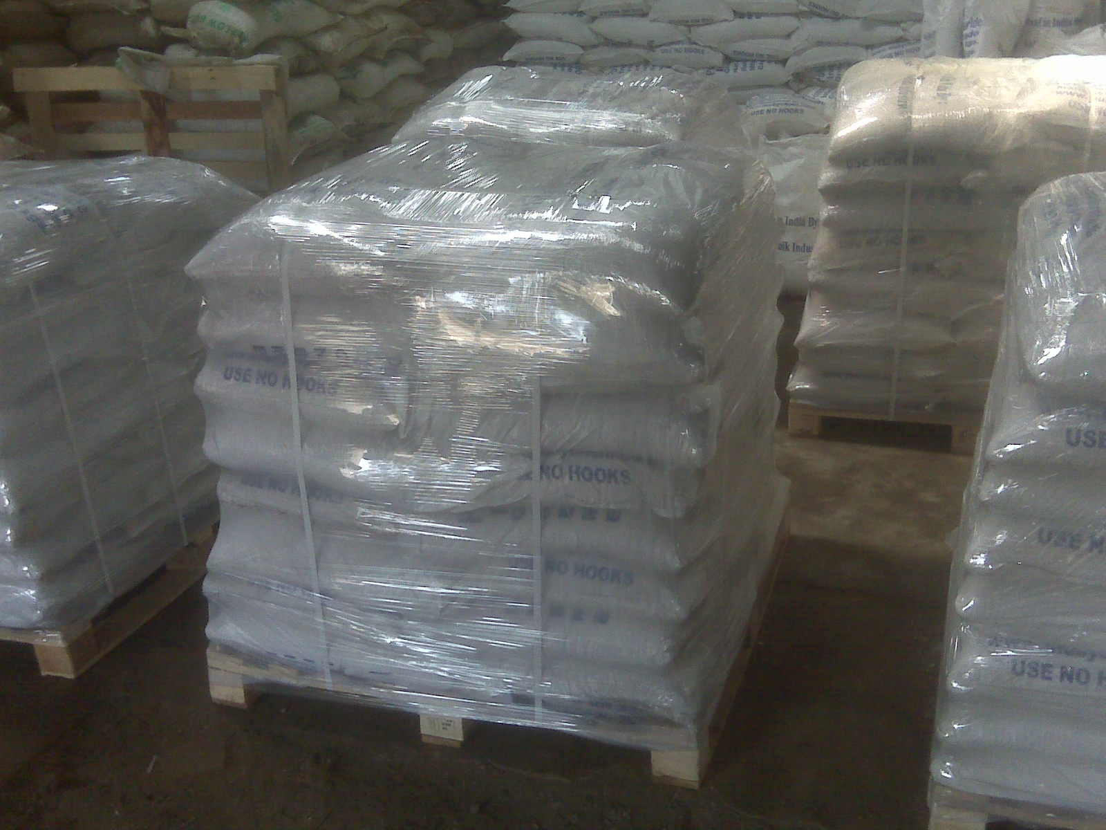 USP Grade Product Packing Palletized for Shipment in Bulk